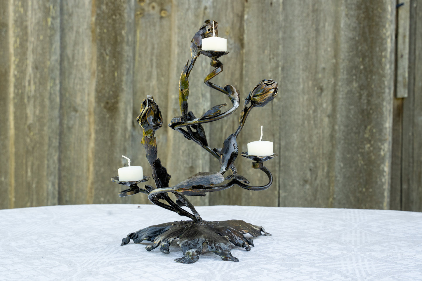 Mid-Height Tabletop Candle Holder