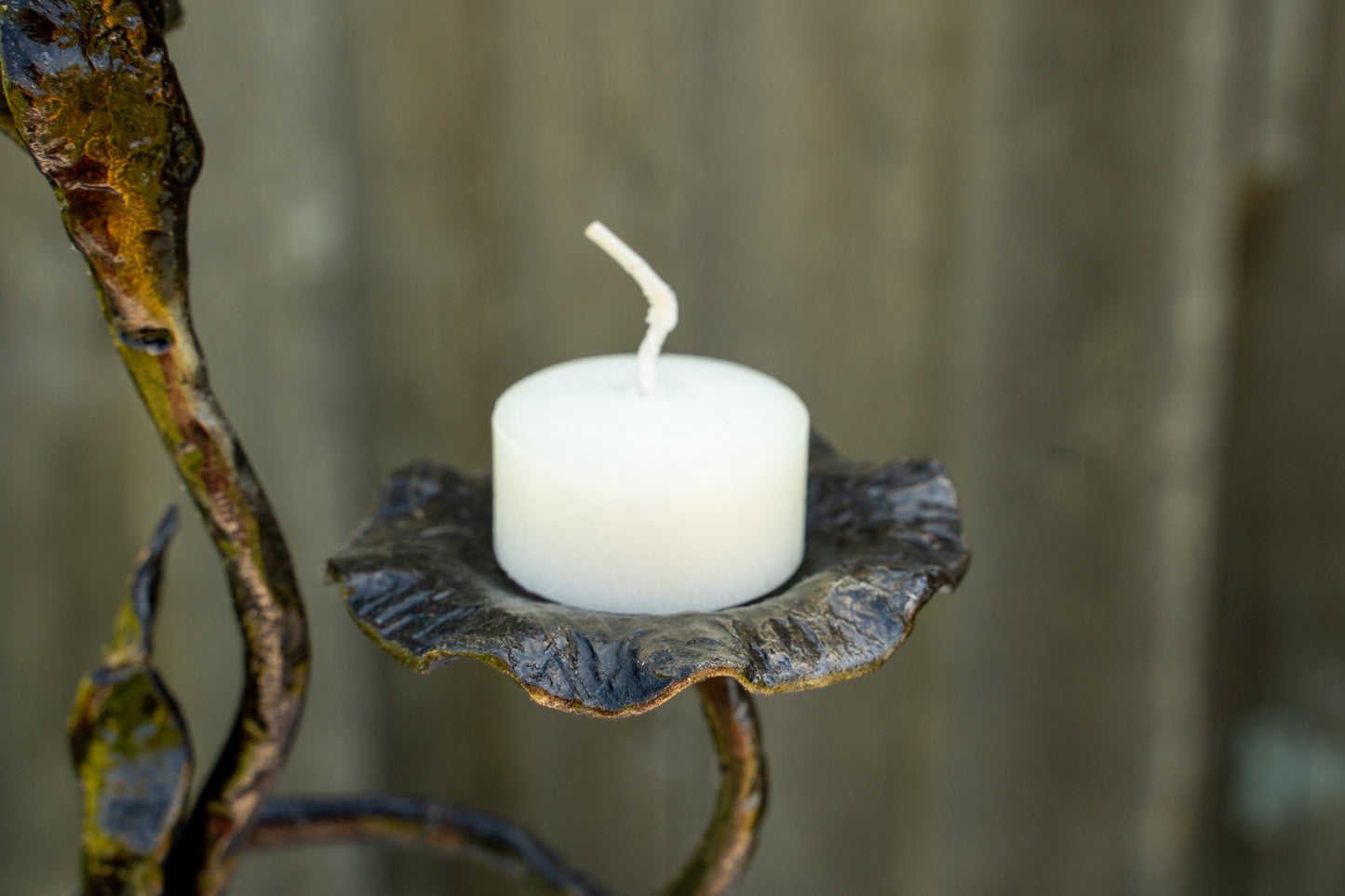 Tall Tabletop Candle Holder